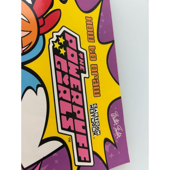 The PowerPuff Girls How to Draw Paperback Walter Foster Cartoon Drawing Book VTG - Picture 4 of 14